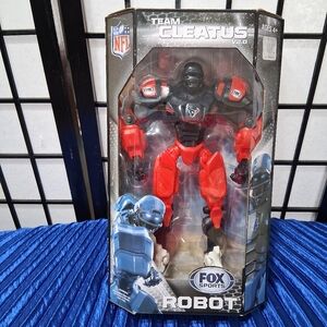 NFL Team Cletus Robot Action Figure - Red and Black